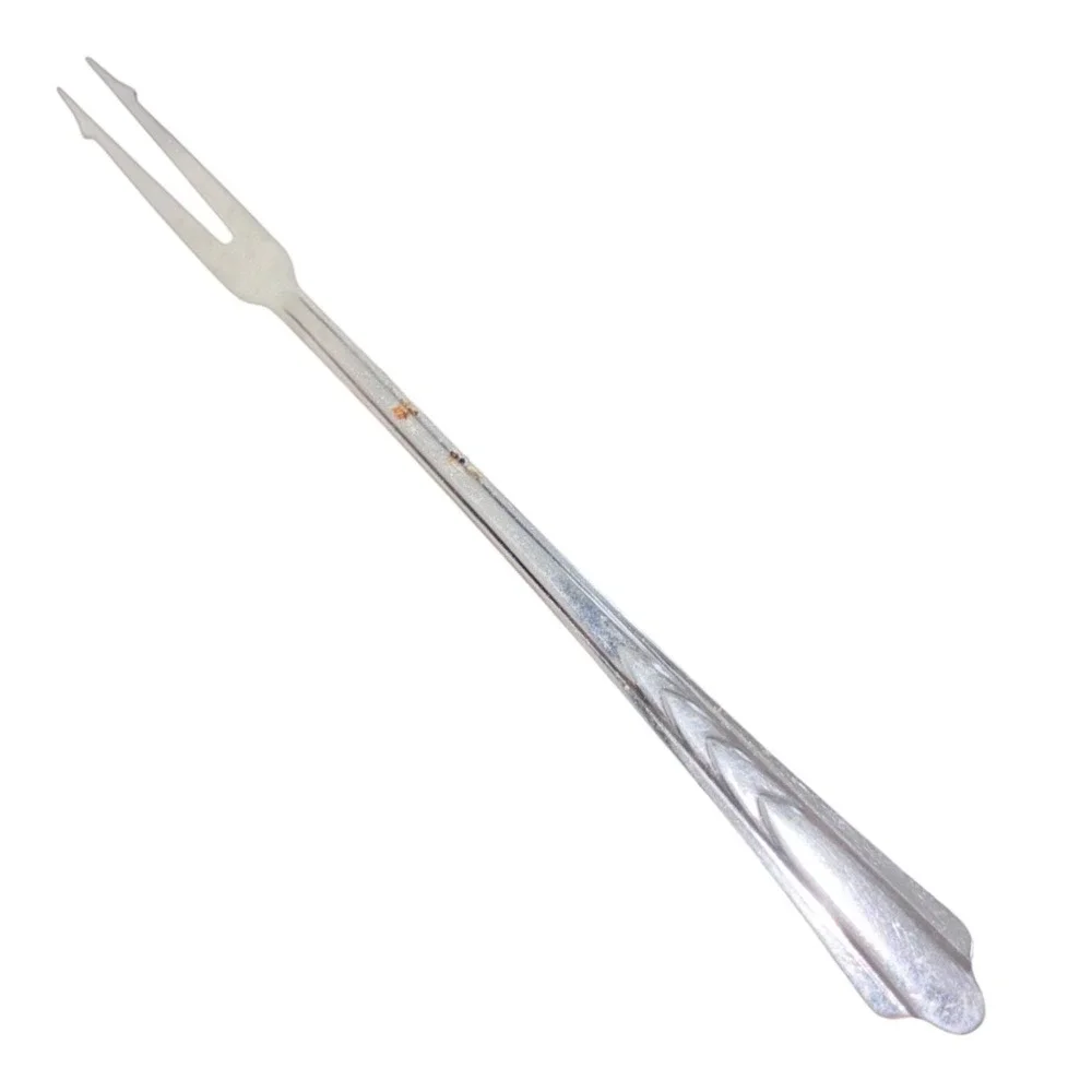 Vintage | Ekco EKS7 Stainless USA Glossy Flatware‎ Seafood Fork-ONE